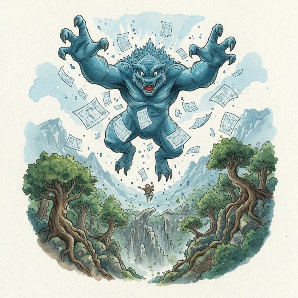 クロワが小さな獣の翼を慎重に診ている